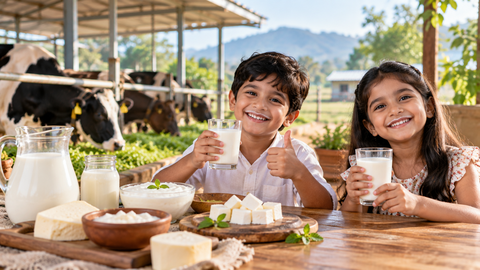 Calcium-Rich Dairy for Growing Kids